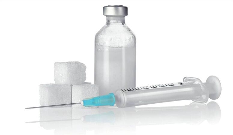 Insulin injections - chief treatment of type 1 diabetes