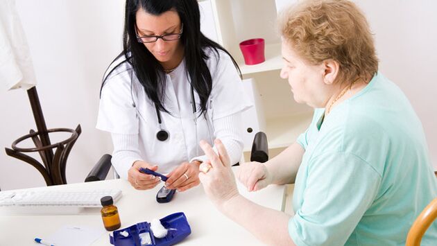 Labor protection in blood serum - diabetes prevention method